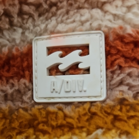 Billabong Womans Switchback Colorful Fleece Cozy Pullover Jacket S - Picture 14 of 14